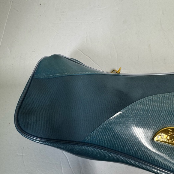 DIOR Bag Logo Clutch Parfums Faux Leather Fabric Cosmetic Tote Makeup Bag Purse - Picture 12 of 15